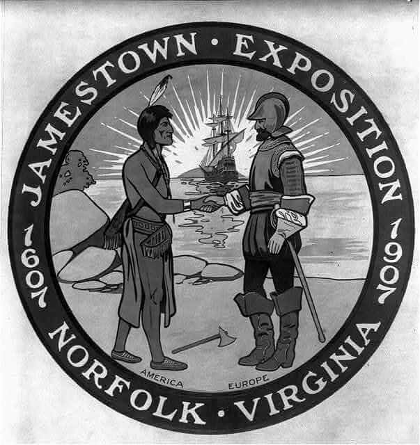 Jamestown logo 1907 Norfolk Virginia